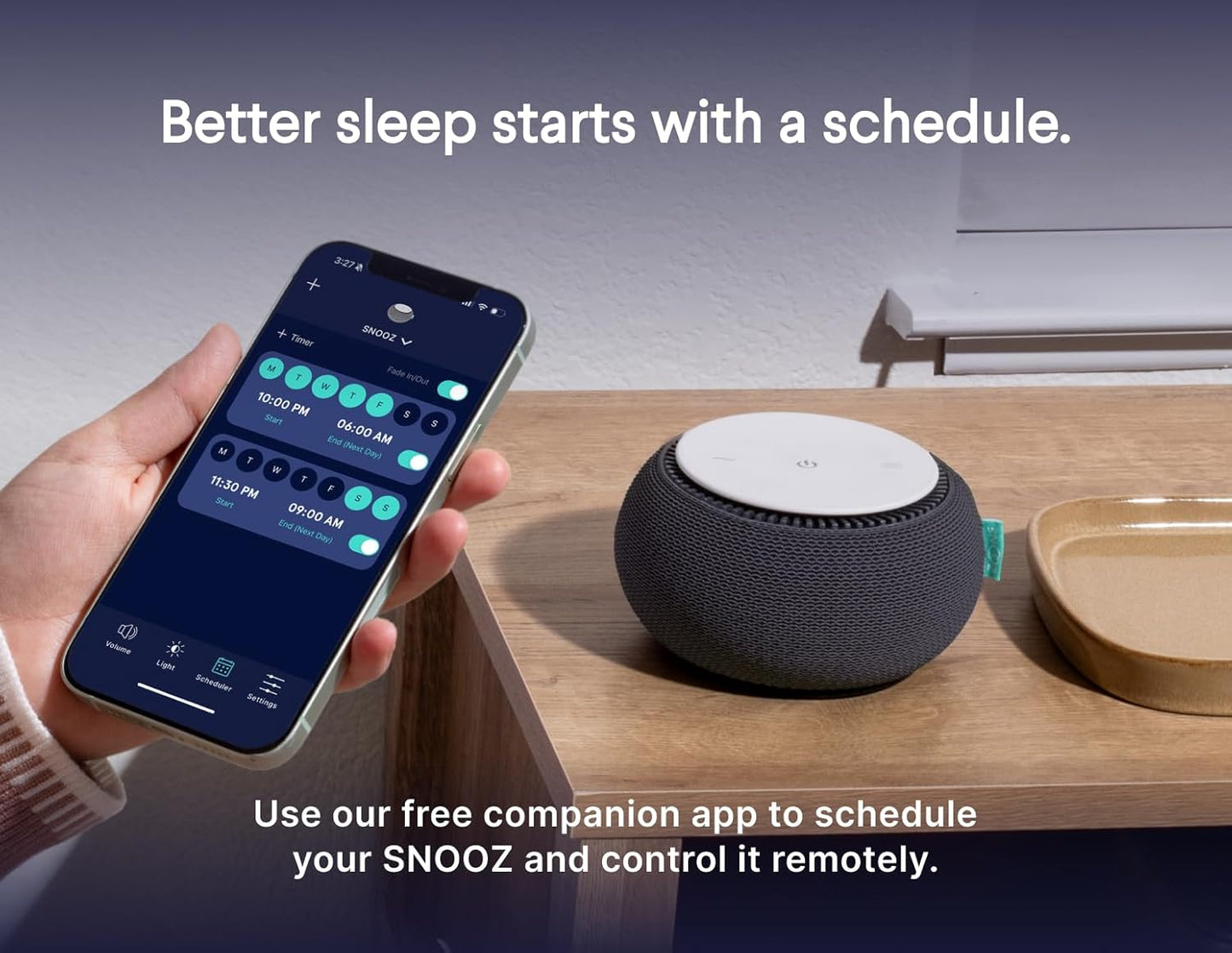 SNOOZ Black Noise Machine